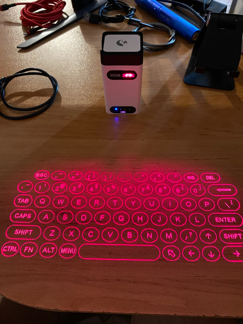 Bluetooth Virtual Laser Keyboard photo review