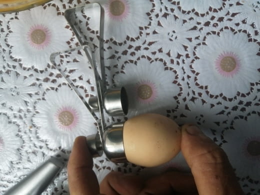 Kitchen Creative Glutinous Rice Egg Hole Cutting Tool photo review