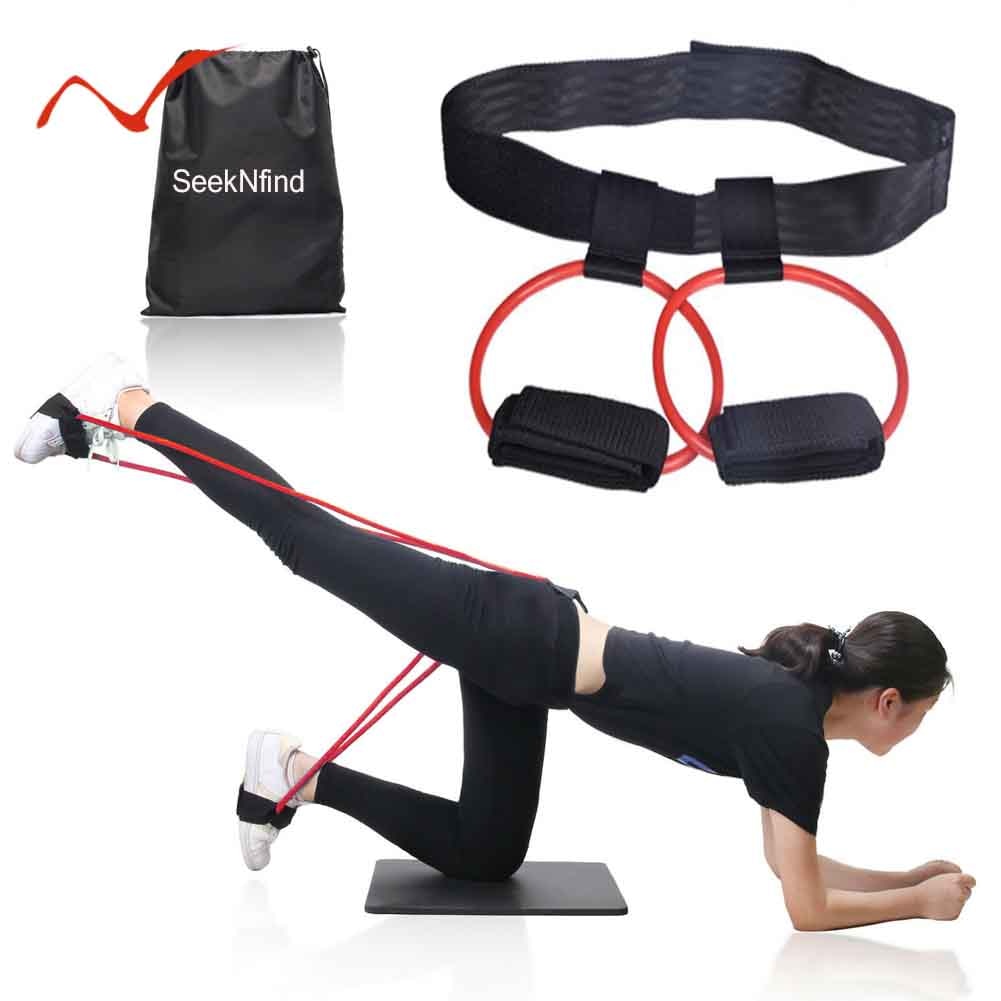 Fitness Booty Belt Band Adjustable Waist Belt Pedal Resistance Bands for Glute and Body Shape Muscle Workout|Resistance Bands| - AliExpress