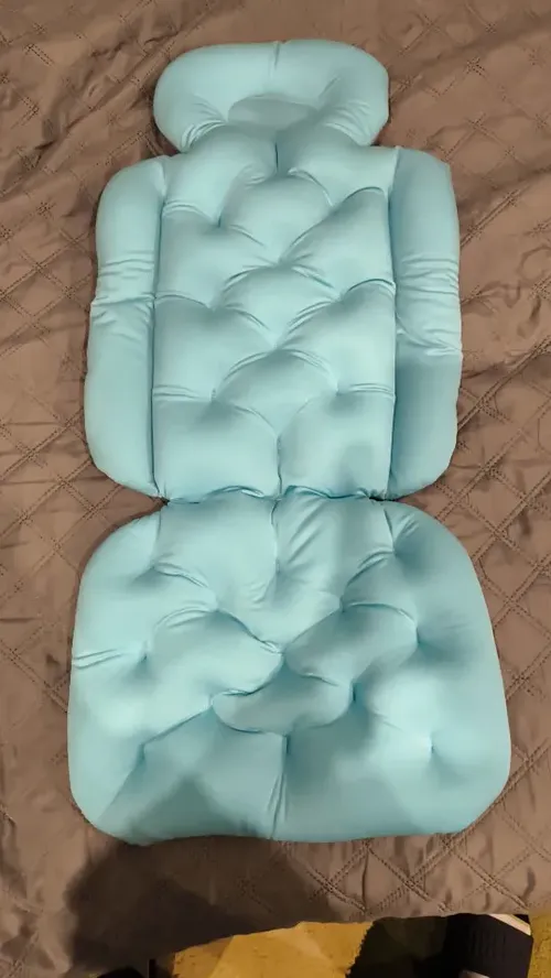 Breathable Quick-Dry Bathtub Cushion for Adults, Soft Support photo review