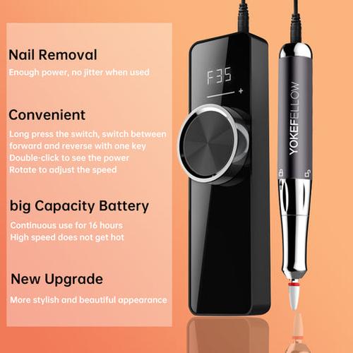 Brushless Drive Electric Manicure Drill