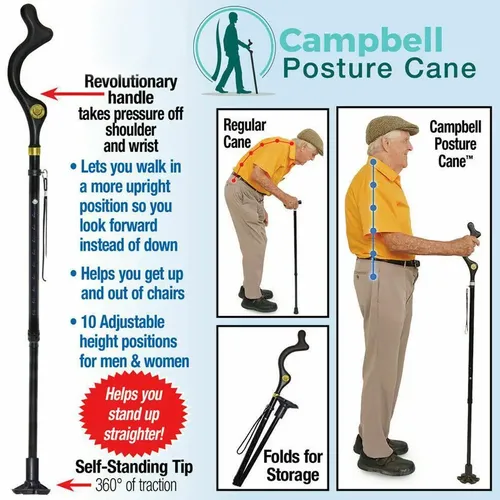 Posture Cane: Improve Your Posture and Balance
