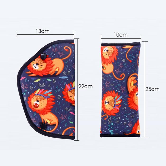 Kids Car Seat Belt Padding Set – Safety &amp; Comfort