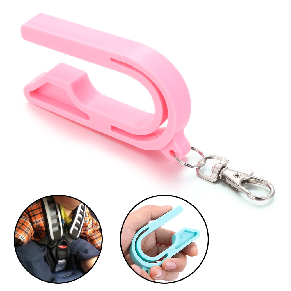 Car seat outlet buckle key