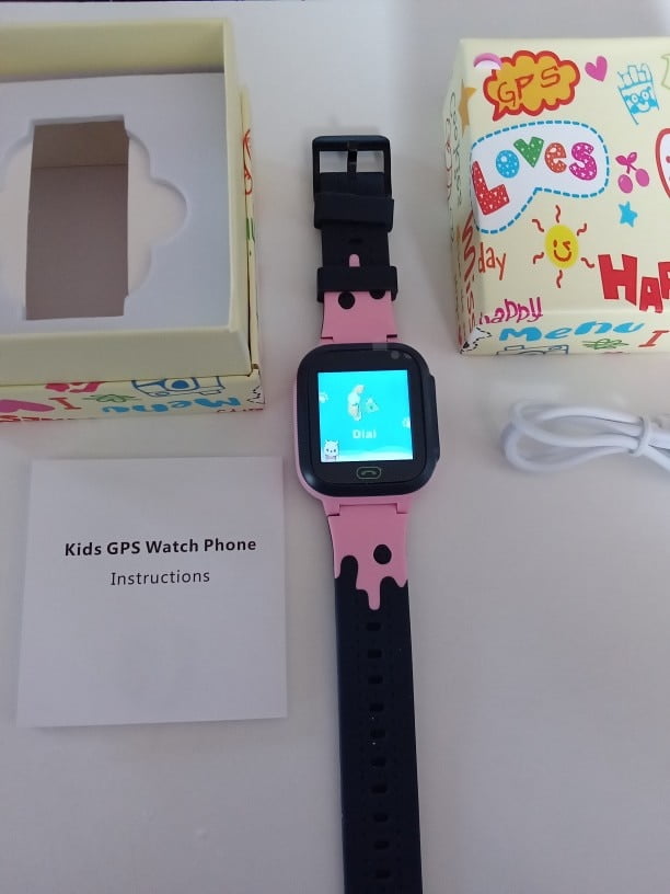 Children Smart Watch with GPS Location Tracker, Child Phone Watch Waterproof photo review