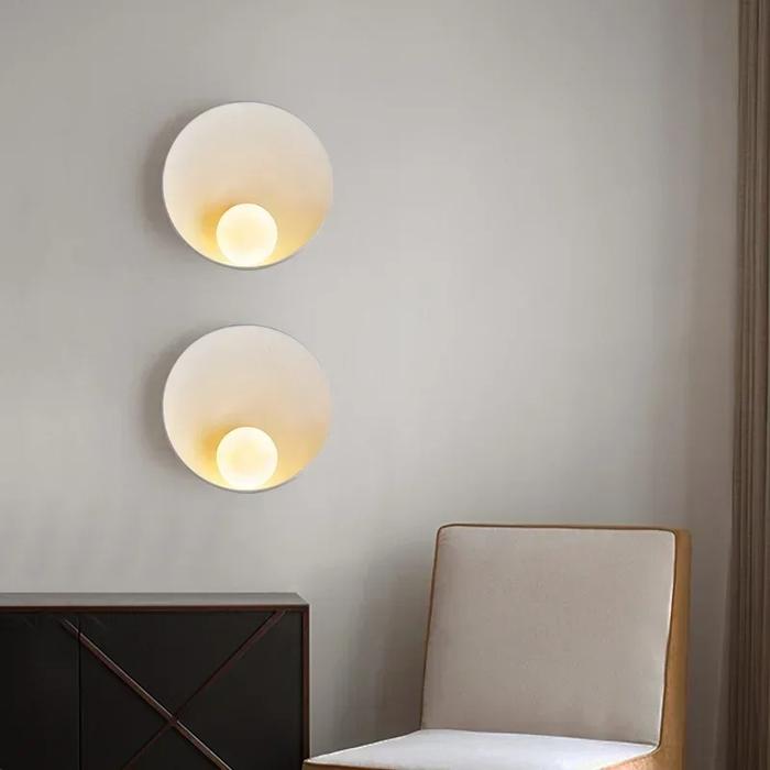 New Chinese Zen Style Shell Wall Lamp