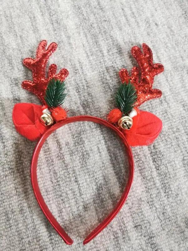 Christmas Antler Headband for Kids and Adults - Festive Hair Accessories photo review