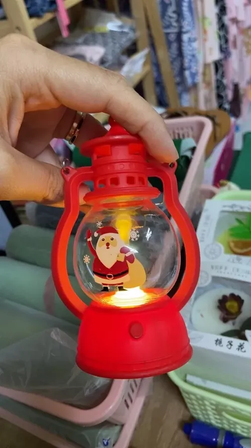 Cute Christmas Lantern LED Candle Tea Light Candles for Home Decoration photo review