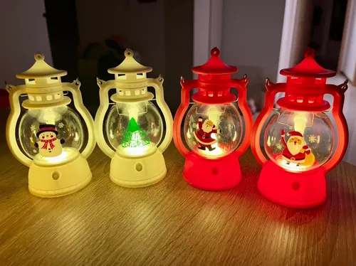Cute Christmas Lantern LED Candle Tea Light Candles for Home Decoration photo review