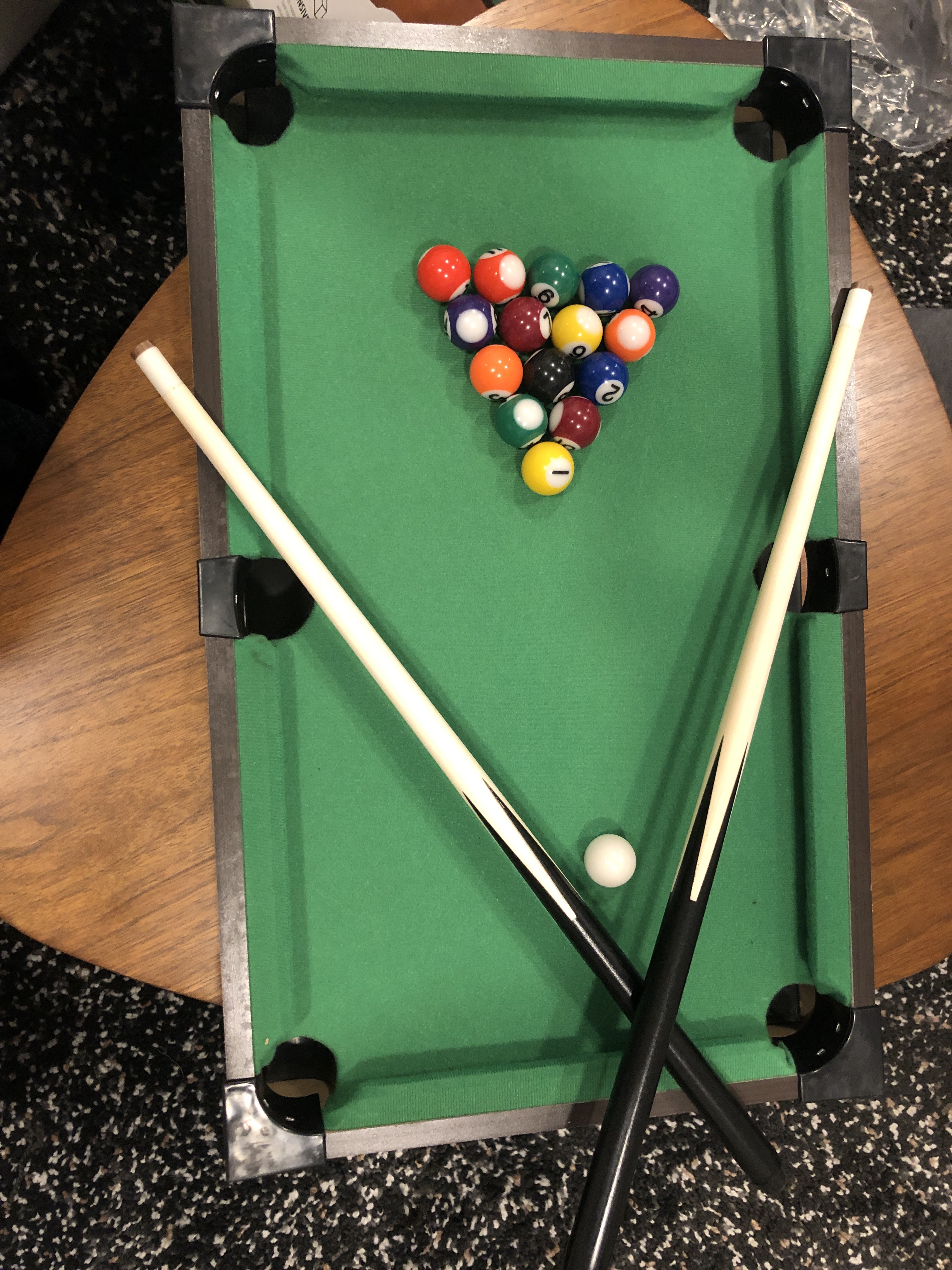 Classic Mini Tabletop Billiards photo review