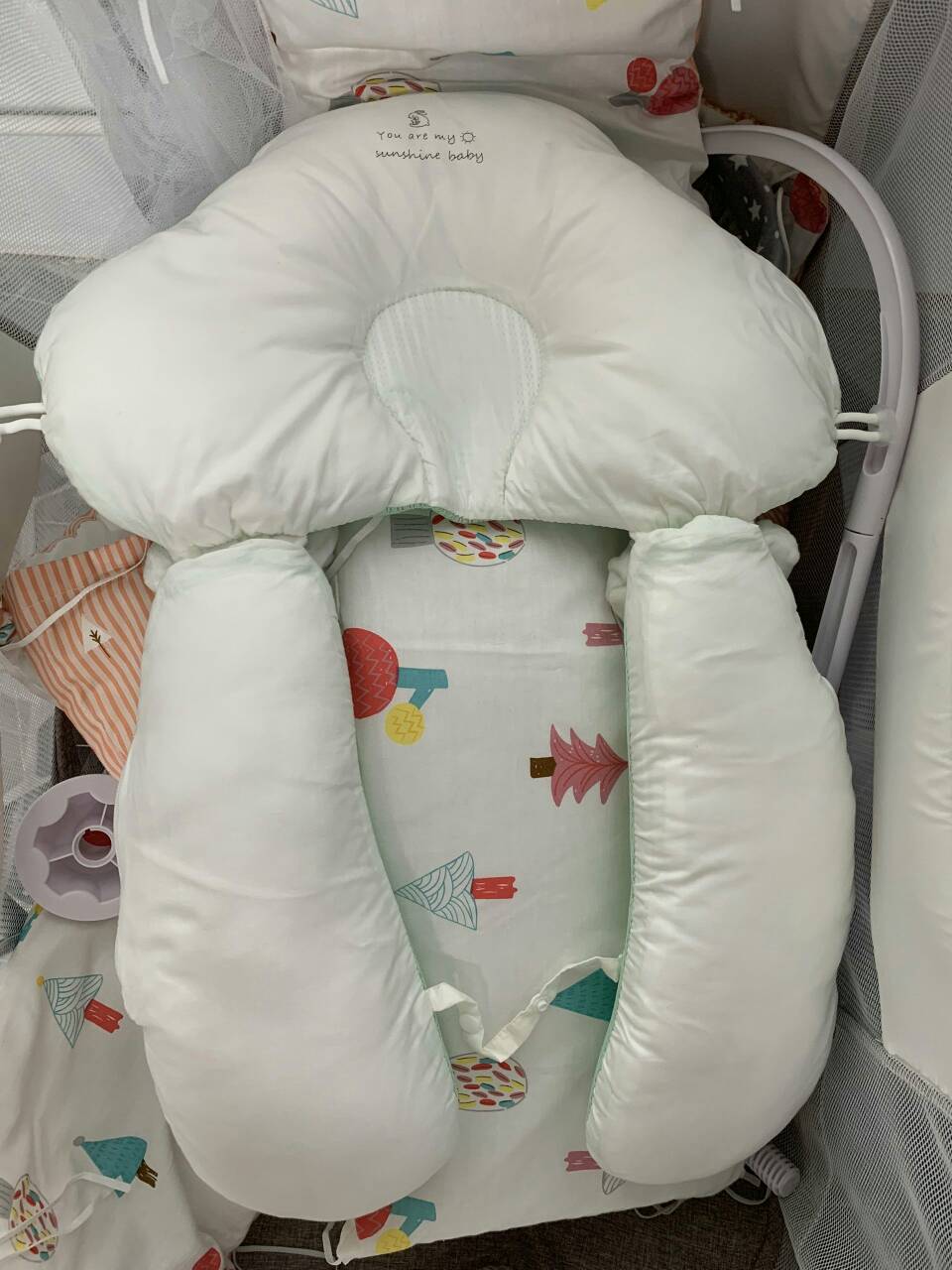 Cloud Shape Breathable Baby Pillow photo review