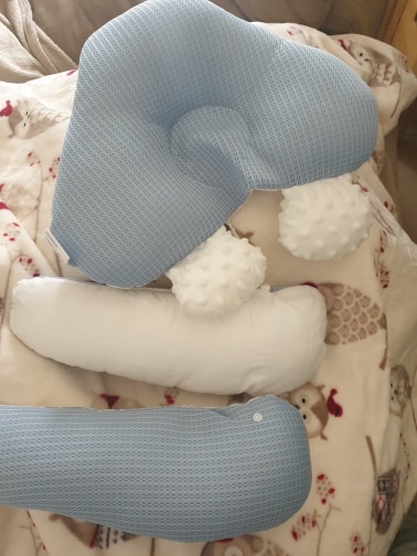 Cloud Shape Breathable Baby Pillow photo review