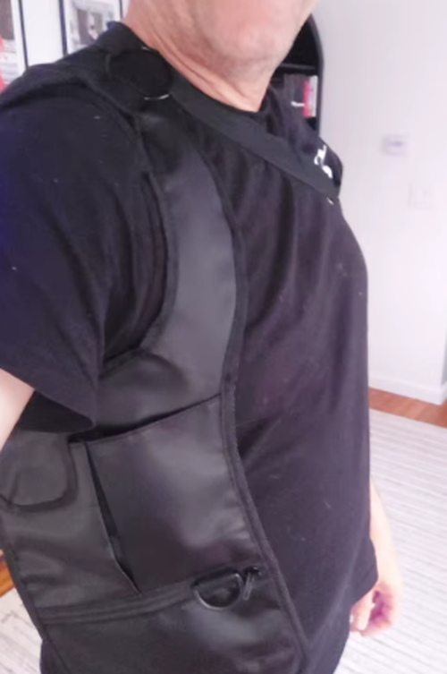 Anti-Theft Underarm Shoulder Bag for Men photo review