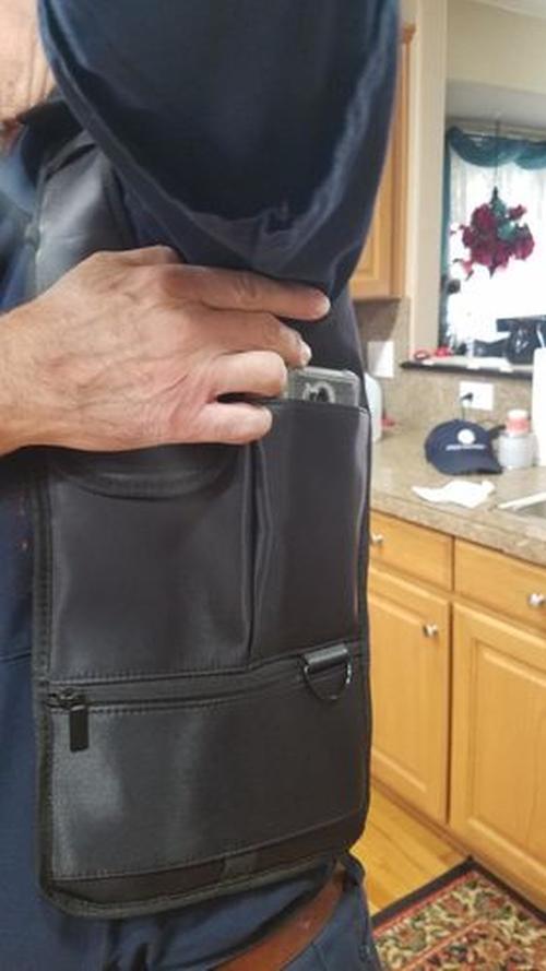 Anti-Theft Underarm Shoulder Bag for Men photo review