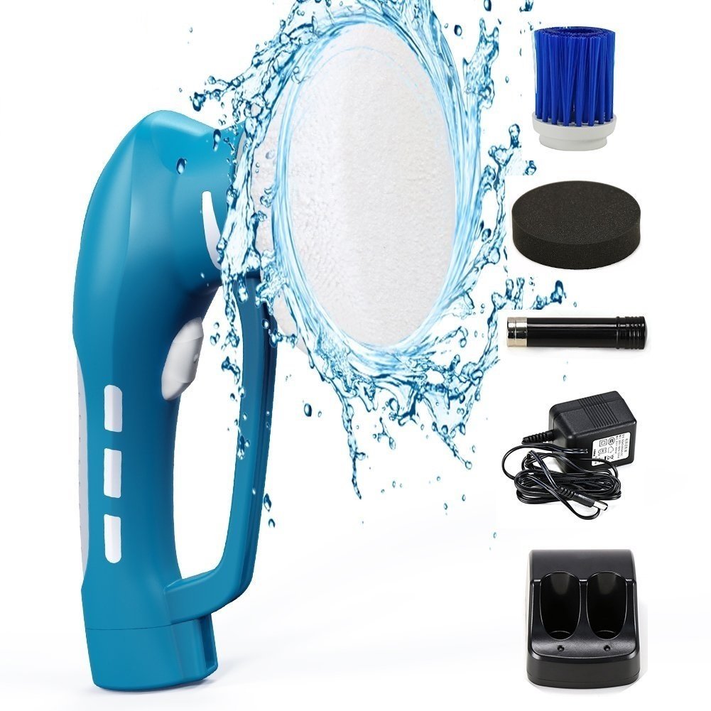 Cordless Car Polisher with Rechargeable Battery Blue : Amazon.in: Home  Improvement
