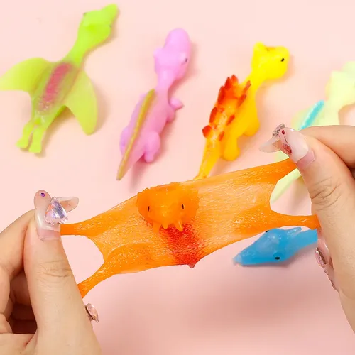 Stress Relieving Dinosaur Finger Toys for Kids