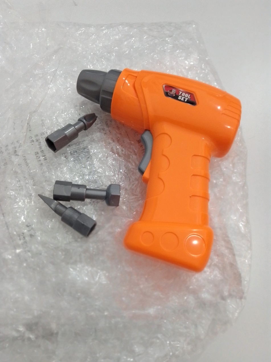 Children's Screwdriver Toy: Electric Drill Hands-On Assembly & Disassembly Toolbox photo review