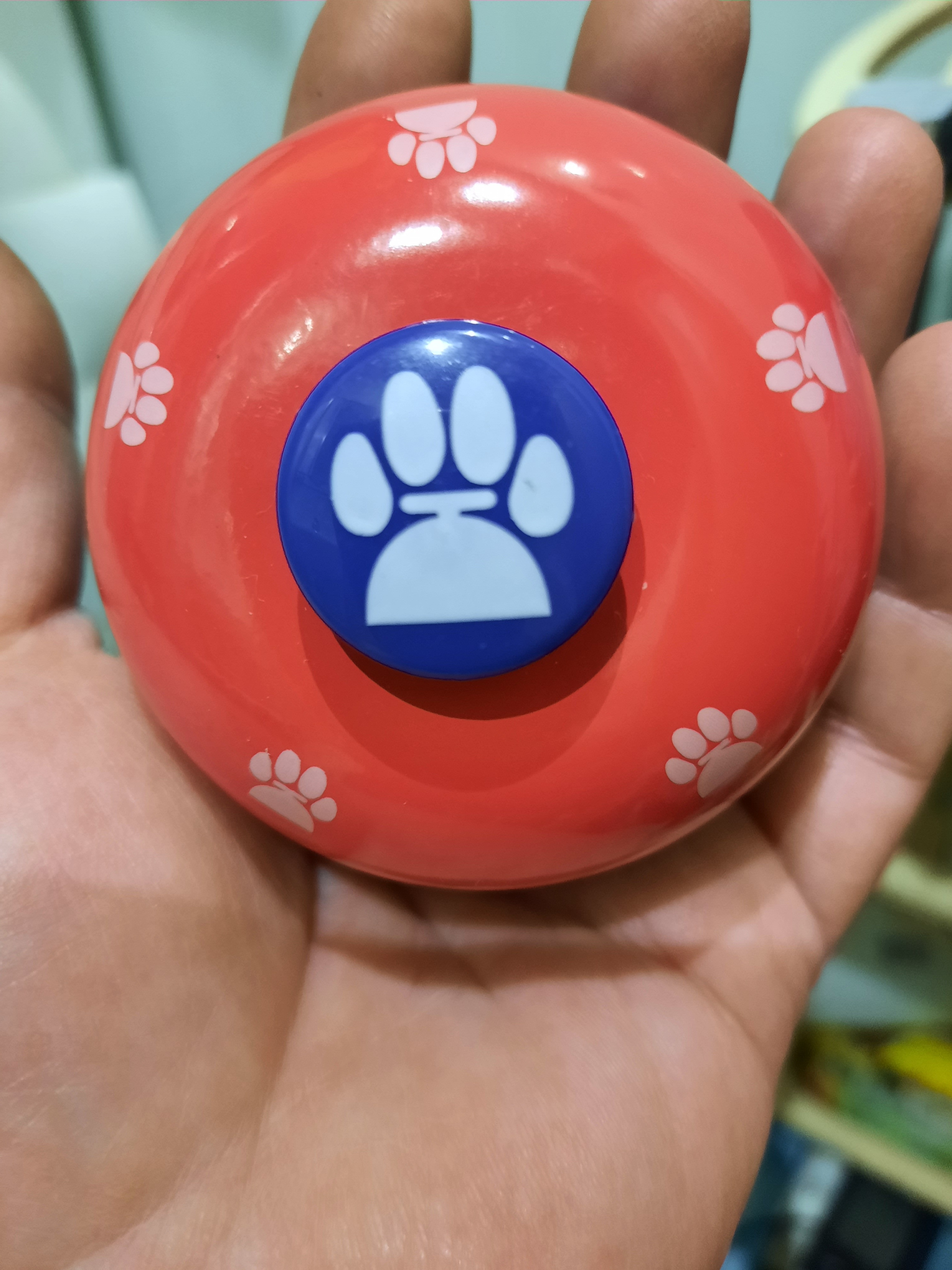 Dinner Bell Pet Training Toy for Dog Cat - Interactive Food Feed Reminder photo review