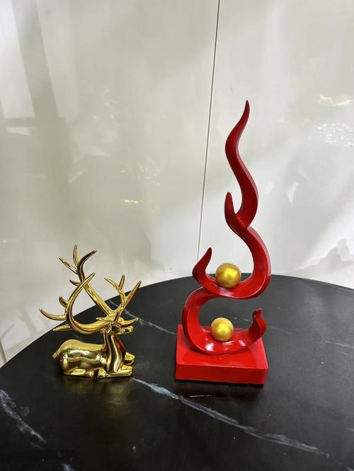 Modern Resin Abstract Sculptures for Home Decoration photo review