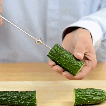 Creative Vegetable Cutters Fruit Kitchen Cucumber Carrot Divider Straw – MK  Sparkwave