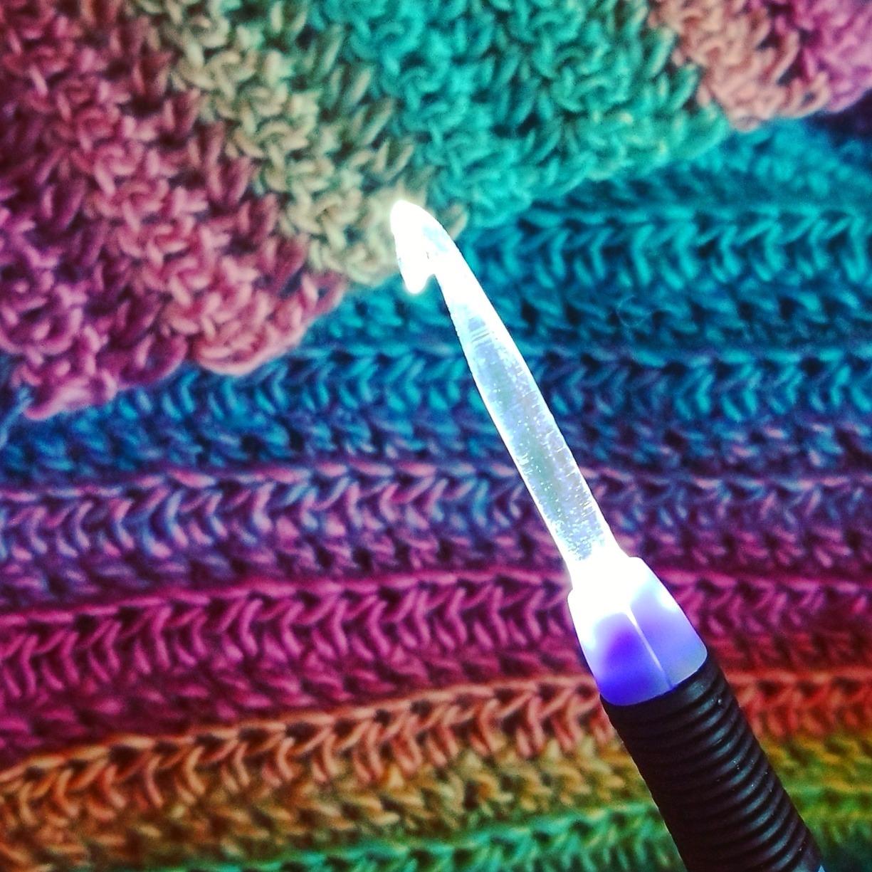 Crochet Light-Up Hooks, Knit Crochet Sets With 9 Models photo review