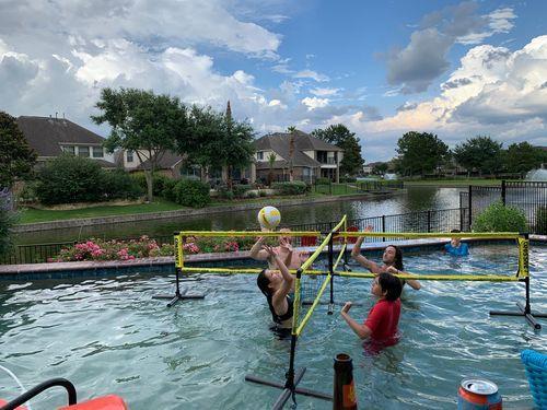Multi-Player Cross Volleyball Net for Team Training photo review