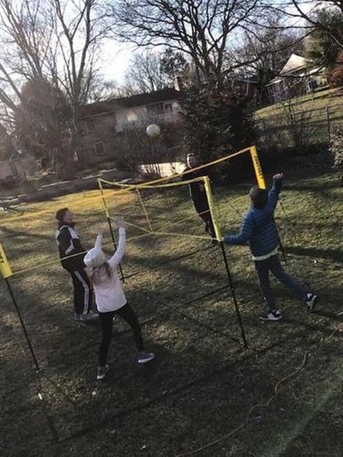 Multi-Player Cross Volleyball Net for Team Training photo review