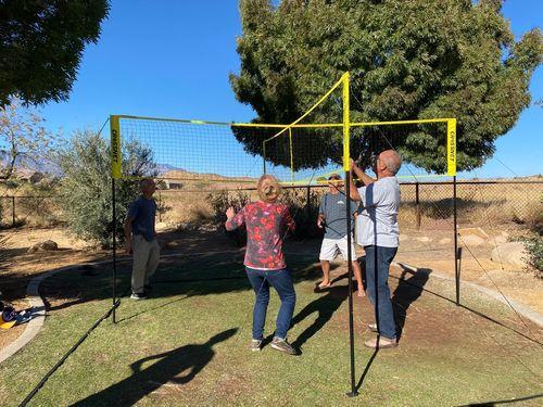 Multi-Player Cross Volleyball Net for Team Training photo review