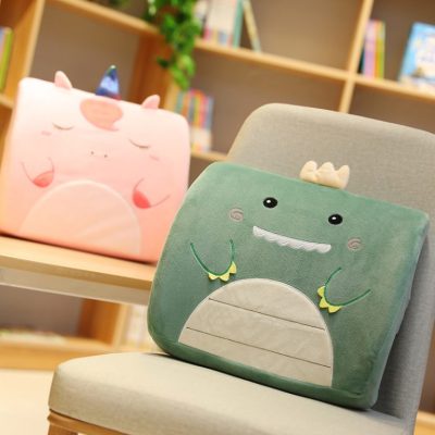 Dropship Cute Waist Pad Female Hand Warmer Pillow Quilt Dual-use Back Car  Office Chair Seat Cushion Pillow Waist Cushion to Sell Online at a Lower  Price