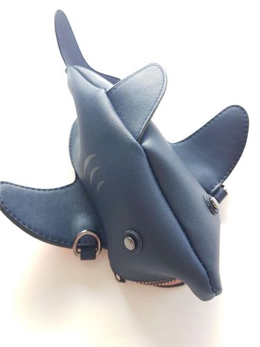 Cute Shark Crossbody Bag, Shark Shaped Handbag photo review
