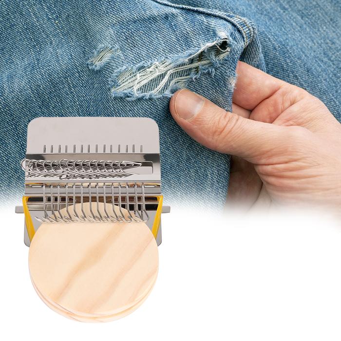 Small Wood Loom Darning Weaving Frame for Clothes
