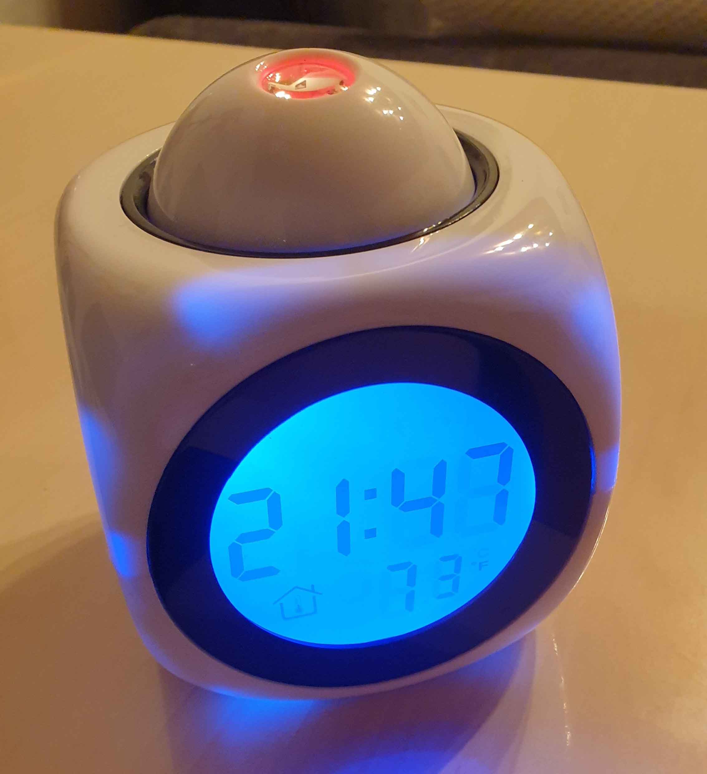 Digital Ceiling Projection Alarm Clock photo review
