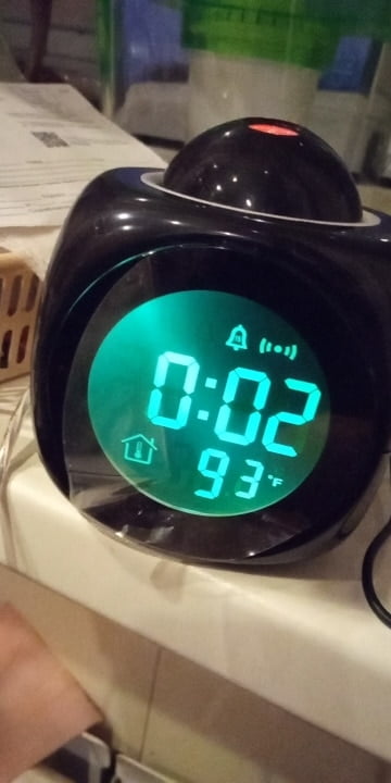 Digital Ceiling Projection Alarm Clock photo review