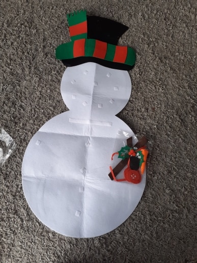 DIY Felt Christmas Snowman or Tree - Best Gift For Children photo review