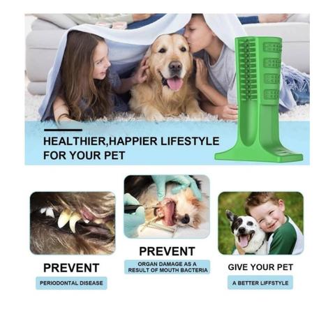 Dog Toothbrush Toy - Dog Oral Care Stick Helps Prevent Gum Disease