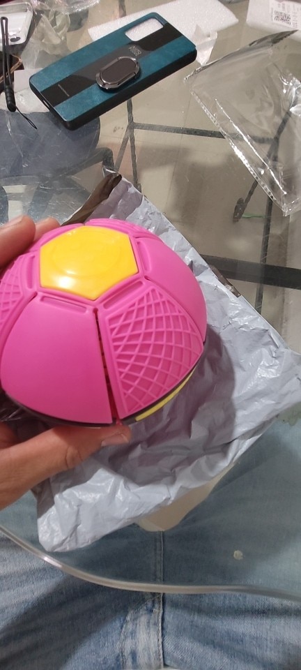 Interactive Outdoor Flying Saucer Ball Toys for Kids photo review