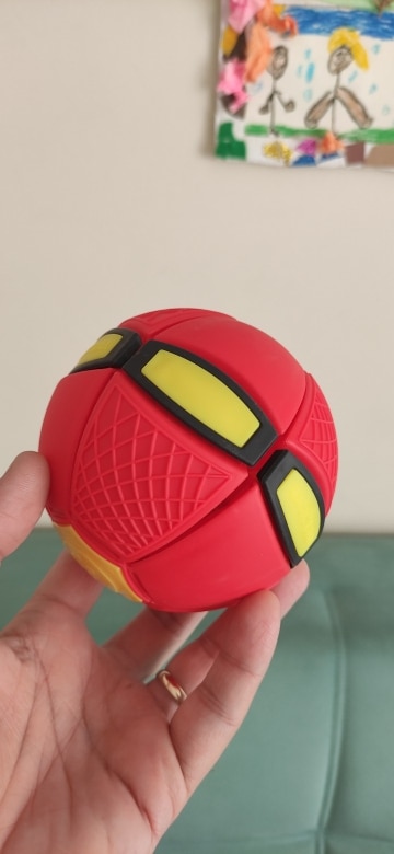 Interactive Outdoor Flying Saucer Ball Toys for Kids photo review