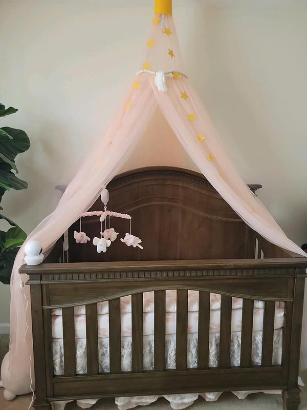 Princess Bed Curtain with Crown Top photo review