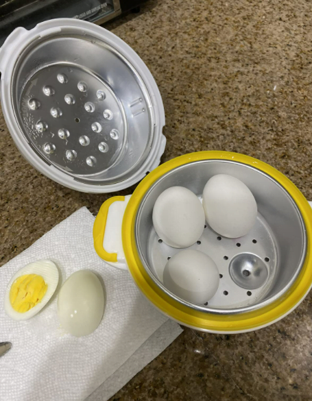 Egg Pod Microwave Egg Cooker photo review