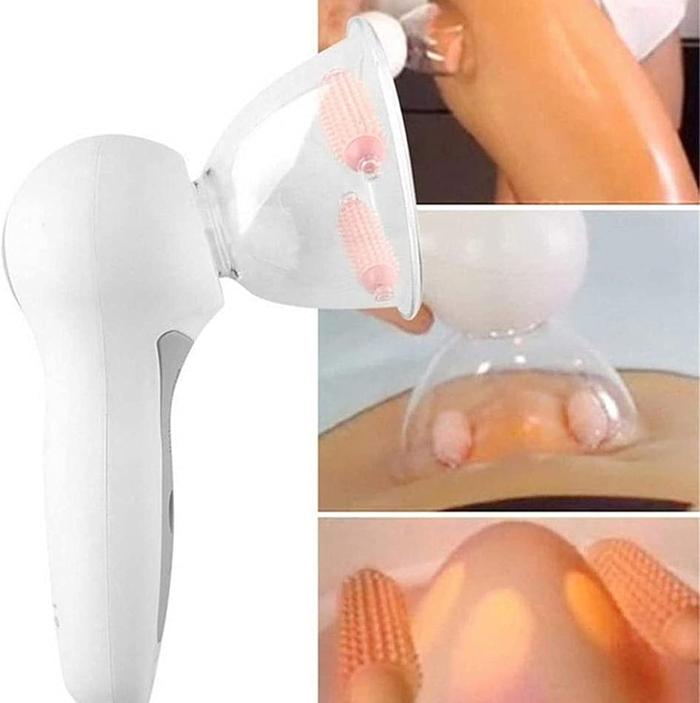 Electric Anti-Cellulite Massager with Infrared Roller Cups