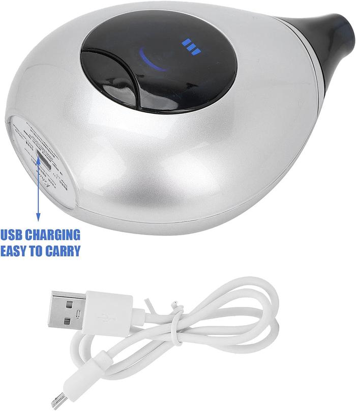 Electric Blackhead Remover Vacuum with 4 Suction Heads