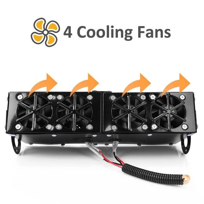 12V/24V 800W Car Heater Defrost Fan