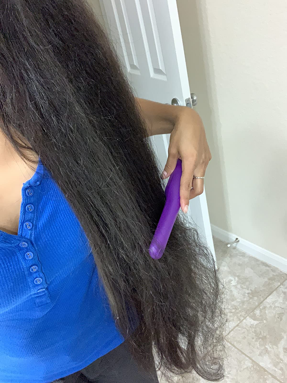 Electric Detangling Hair Brush For Wet Dry Hair - Adults & Kids photo review