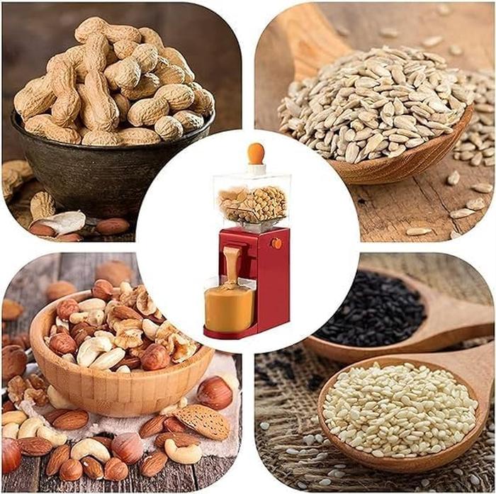 Electric Peanut Butter Maker Machine, Sesame Sauce Nut Grinder, Automatic Milling Grinding Machine