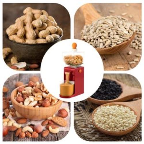 Electric Peanut Butter Maker Machine for Cashews, Hazelnuts, Coffee