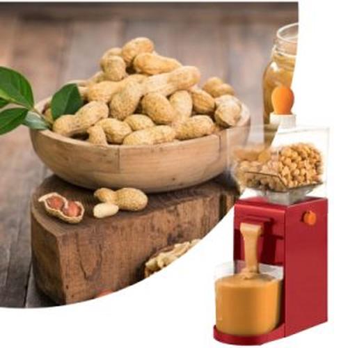 Electric Peanut Butter Maker Machine for Cashews, Hazelnuts, Coffee