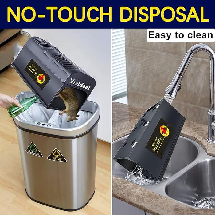 Electric Shock Mouse Trap – Safe, Non-Toxic