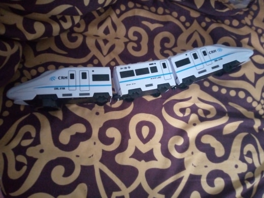 Electric Toy Train For Kids With Action Flashing Lights photo review