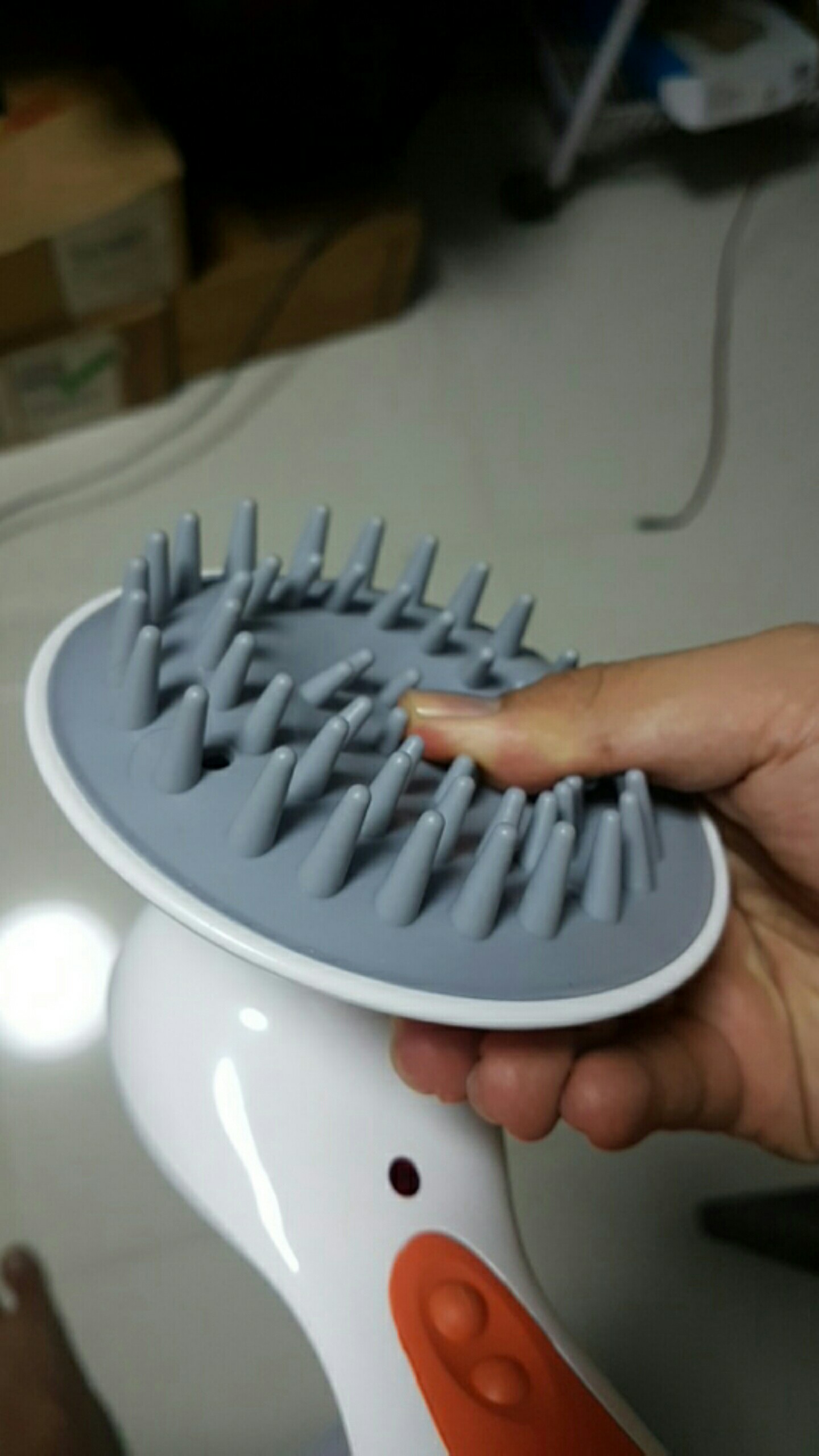 Electric Vibration Head Scalp Massager Stress Relief Hair Growth photo review