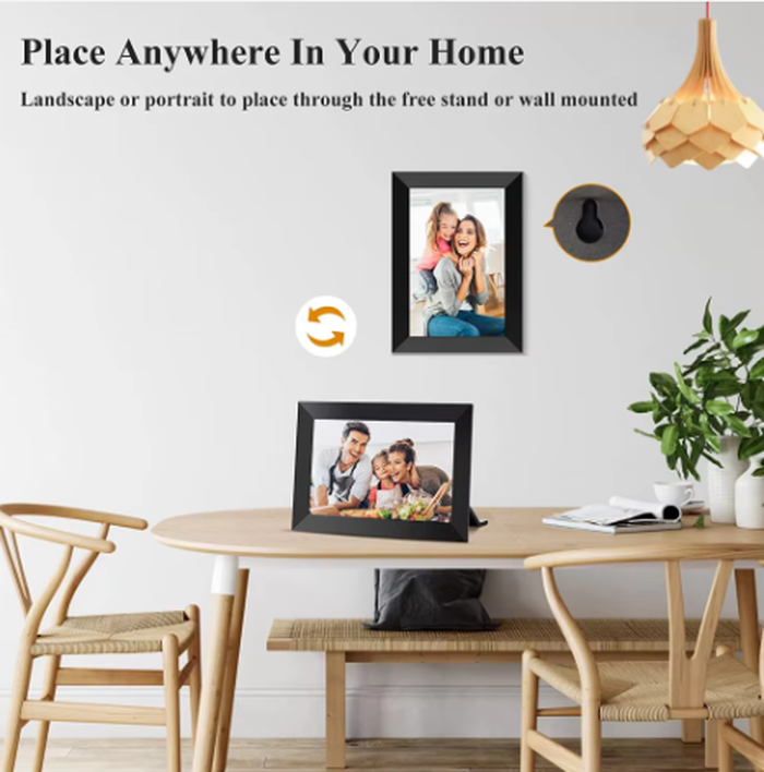 10.1 Inch WiFi Digital Photo Frame HD Touchscreen